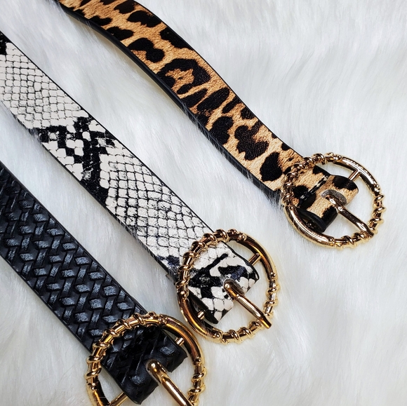 Belts set of 3 styles length adjustable - Picture 7 of 8